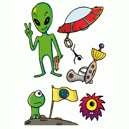 Alien Tattoos Peace